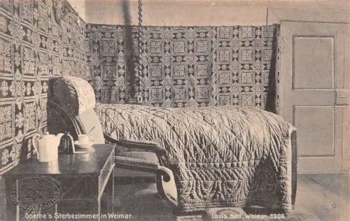 Weimar Goethes Sterbezimmer ngl 178.098