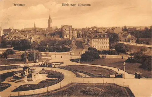 Weimar Blick vom Museum ngl 178.111