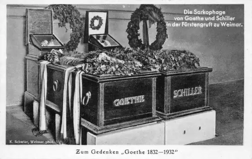 Weimar Zum Gedenken "Goethe 1832-1932" ngl 178.116