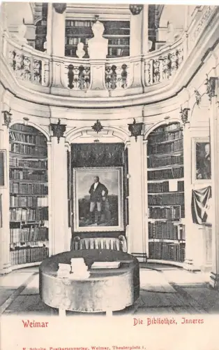Weimar Die Bibliothek, Inneres ngl 178.127