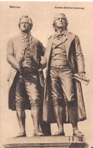 Weimar Goethe und Schiller Denkmal ngl 178.146