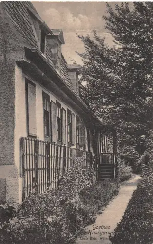Weimar Goethes Hausgarten ngl 178.157