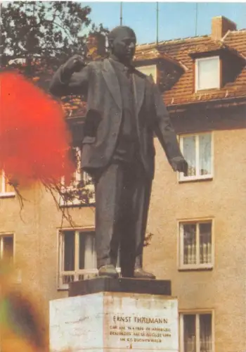 Weimar Ernst-Thälmann-Denkmal, Klappkarte ngl 178.148