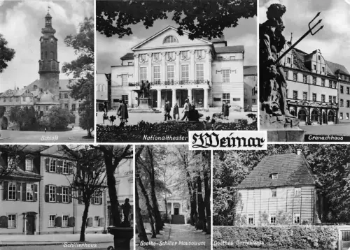 Weimar Mehrbildkarte gl1972 178.173