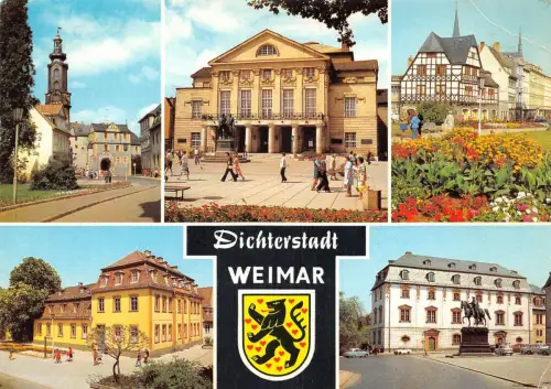 Weimar Mehrbildkarte gl1983 178.185