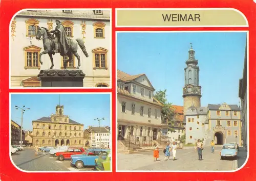 Weimar Mehrbildkarte gl1990 178.190