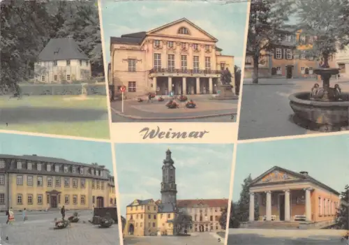 Weimar Mehrbildkarte ngl 178.188