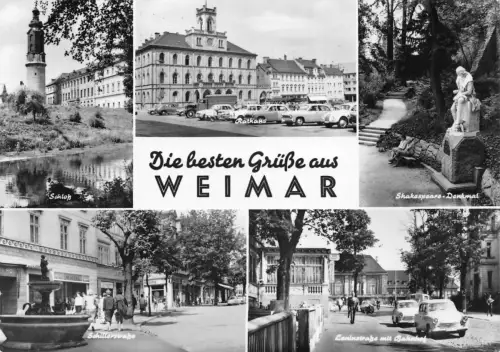Weimar Mehrbildkarte gl1969 178.195