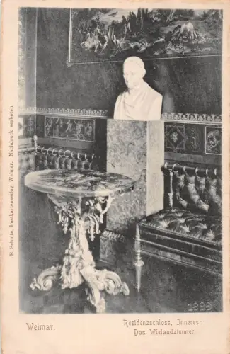 Weimar Residenzschloß, Das Wielandzimmer ngl 178.140