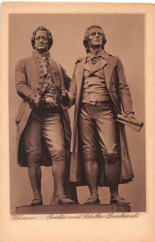 Weimar Goethe und Schiller Denkmal ngl 178.145