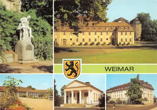 Weimar Mehrbildkarte gl 178.181