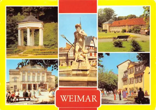 Weimar Mehrbildkarte gl1983 178.191