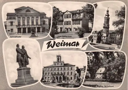 Weimar Mehrbildkarte ngl 178.198