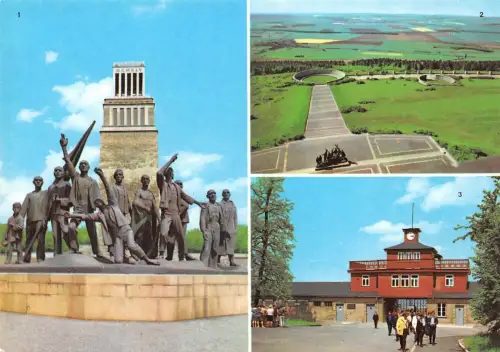 Buchenwald Mahn- und Gedenkstätte Mehrbildkarte ngl 178.223