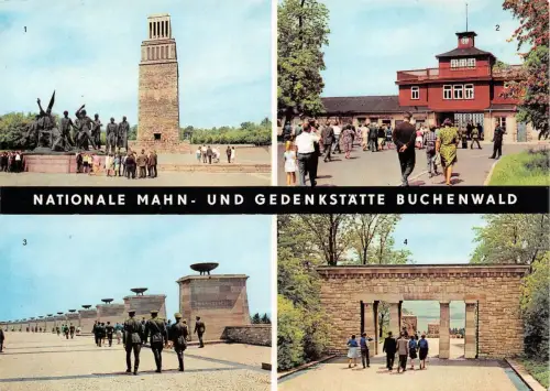 Buchenwald Mahn- und Gedenkstätte Mehrbildkarte ngl 178.220