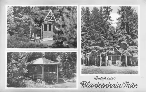 Blankenhain in Thüringen Mehrbildkarte gl1967 178.247