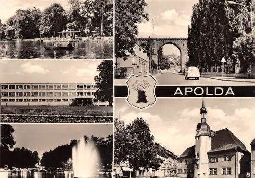 Apolda Mehrbildkarte gl1973 178.267