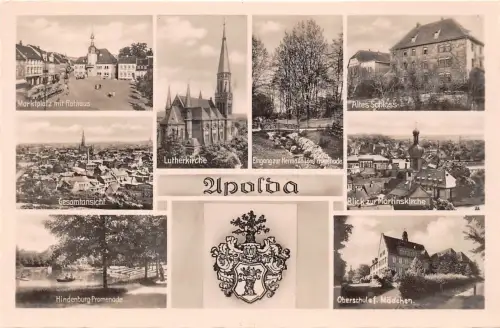 Apolda Mehrbildkarte ngl 178.265