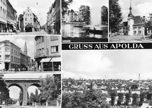 Apolda Mehrbildkarte gl1967 178.266