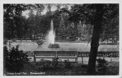 Bad Sulza Schwanenteich gl1952 178.279