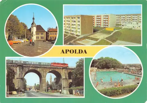 Apolda Mehrbildkarte ngl 178.264