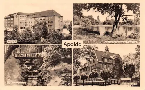 Apolda Mehrbildkarte ngl 178.259
