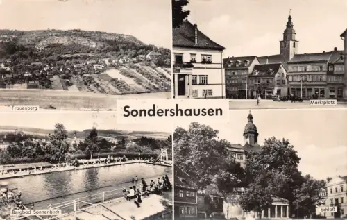 Sondershausen Mehrbildkarte gl1962 178.326