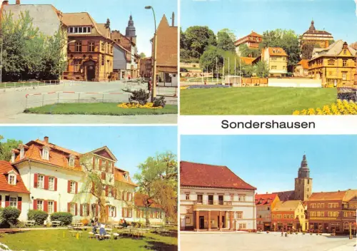 Sondershausen Mehrbildkarte gl1984 178.329