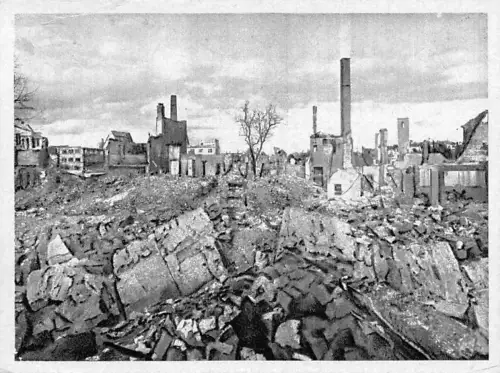 Nordhausen Sammelbild zerstörte Stadt ngl 178.367