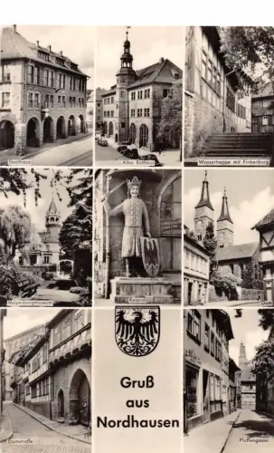 Nordhausen Mehrbildkarte gl1959 178.396