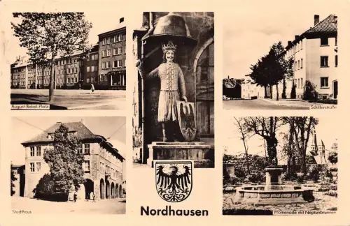Nordhausen Mehrbildkarte gl1962 178.394