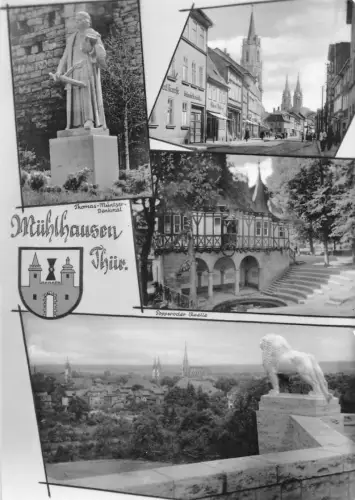 Mühlhausen i.Thür. Mehrbildkarte ngl 178.445