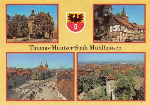 Mühlhausen i.Thür. Mehrbildkarte gl1991 178.452