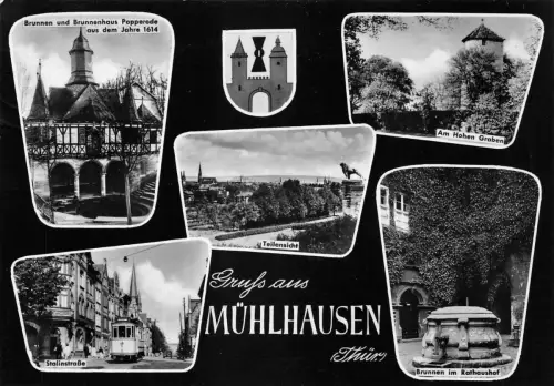 Mühlhausen i.Thür. Mehrbildkarte gl1961 178.451