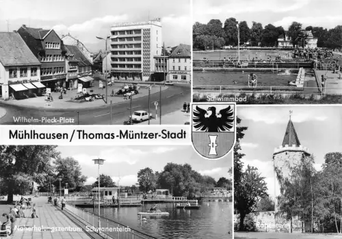 Mühlhausen i.Thür. Mehrbildkarte gl1985 178.450