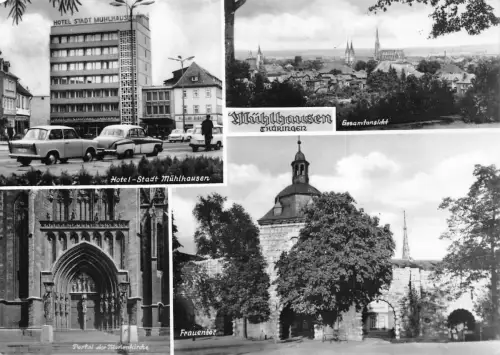Mühlhausen i.Thür. Mehrbildkarte gl 178.458
