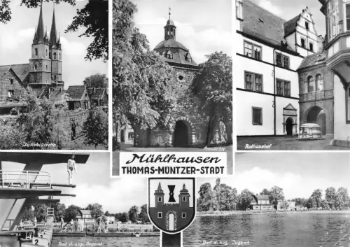 Mühlhausen i.Thür. Mehrbildkarte gl 178.462