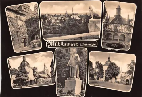 Mühlhausen i.Thür. Mehrbildkarte ngl 178.457