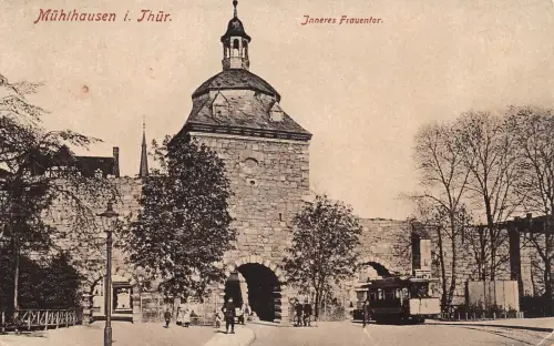 Mühlhausen i.Thür. Inneres Frauentor gl1932 178.427