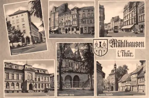 Mühlhausen i.Thür. Mehrbildkarte ngl 178.459