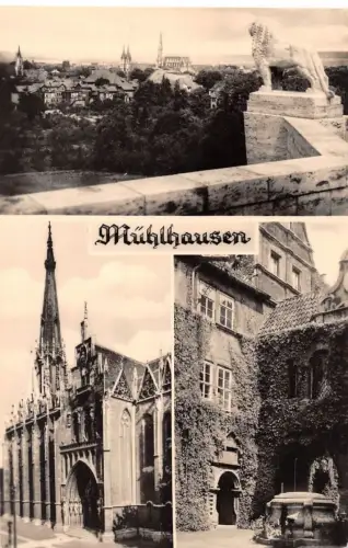 Mühlhausen i.Thür. Mehrbildkarte ngl 178.454