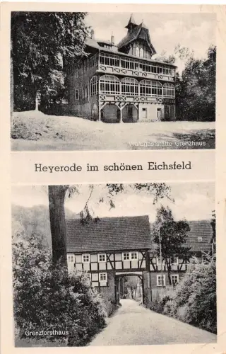 Heyerode Waldgaststätte Grenzhaus gl1965 178.471