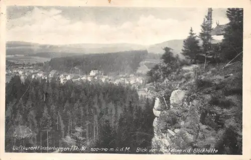 Finsterbergen Blick vom Hainfelsen gl1949 178.520