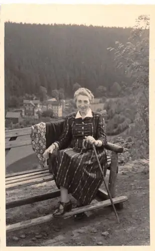 Finsterbergen Person Fotokarte ngl 178.531