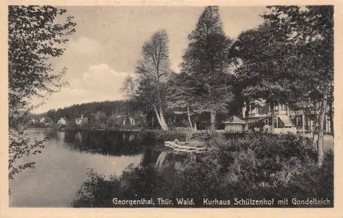 Georgenthal Kurhaus Schützenhof Teich ngl 178.554