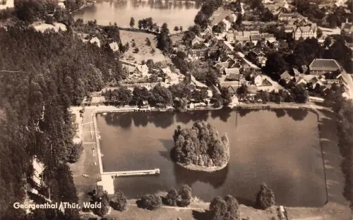 Georgenthal Luftaufnahme gl1964 178.560