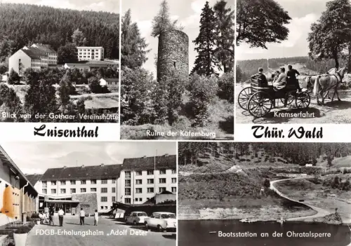 Luisenthal/Thür. Mehrbildkarte gl1980 178.574