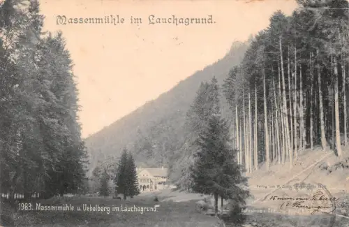 Tabarz Wassermühle im Lauchgrund gl1900 178.609