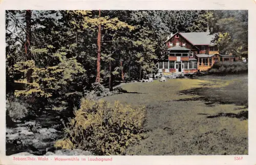 Tabarz Wassermühle im Lauchgrund ngl 178.614