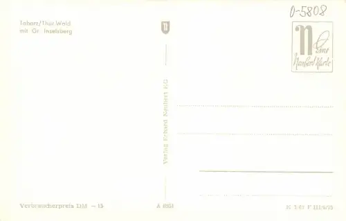 Tabarz mit Inselberg ngl 178.638